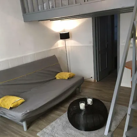 Apartment Studio Avec Mezzanine A 5 Min Des Arenes Et De La Gare *